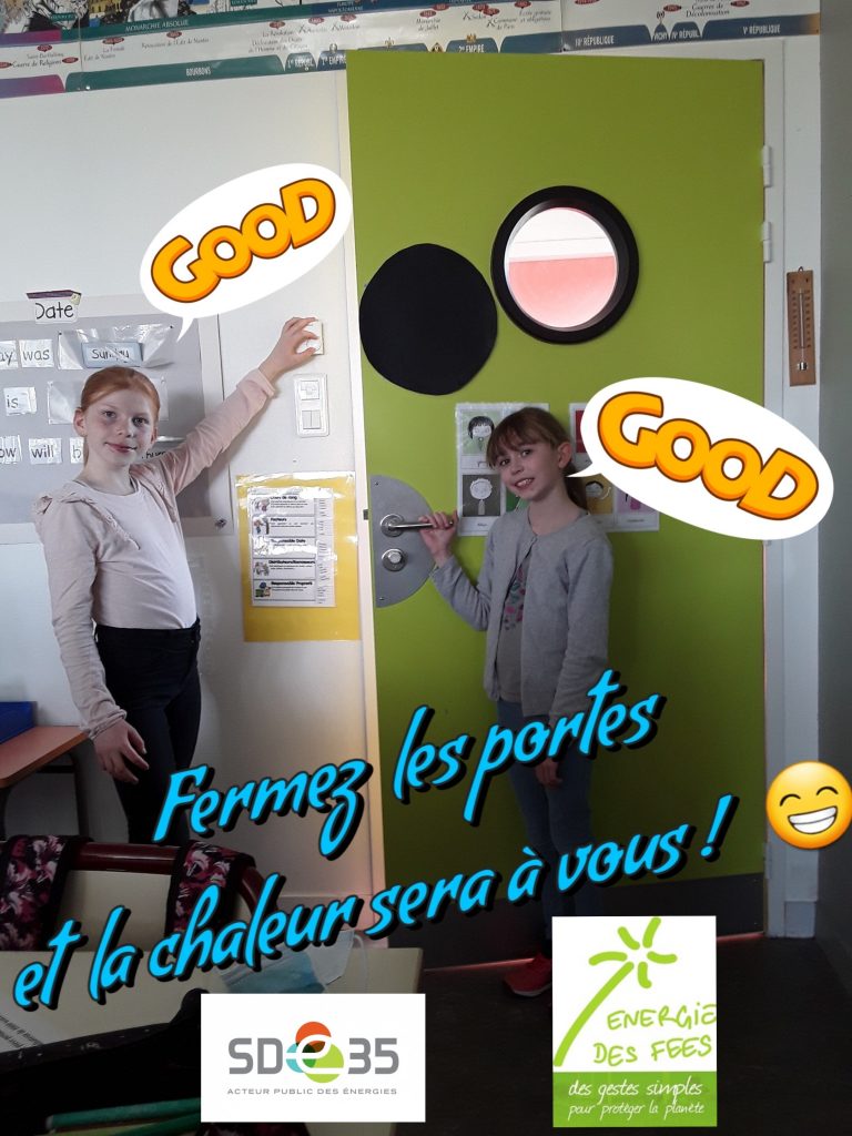 Fermez les portes et la chaleur sera à vous !