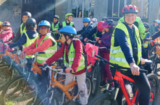 Des cours de vélo à l’école